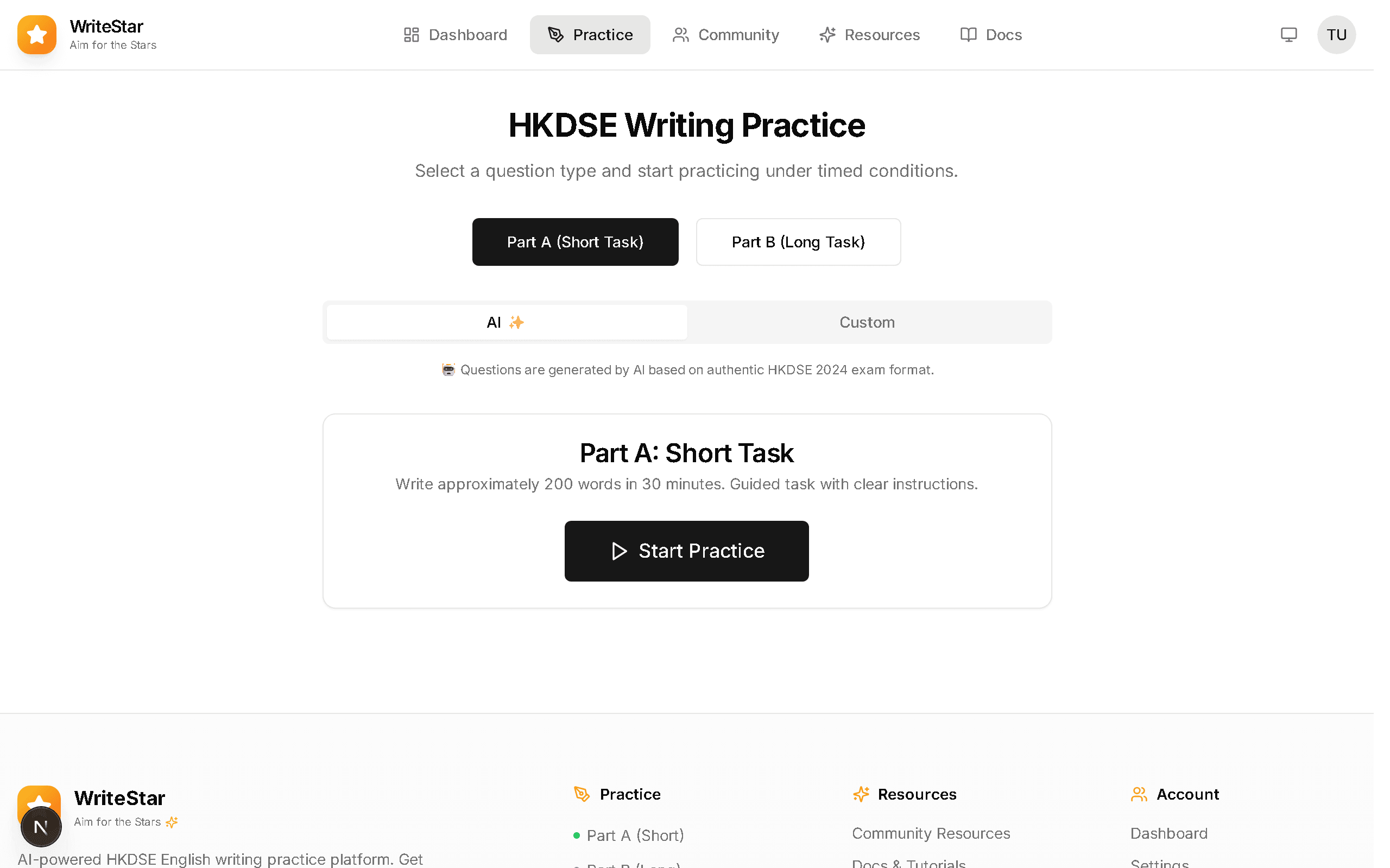 Part A — Short Tasks